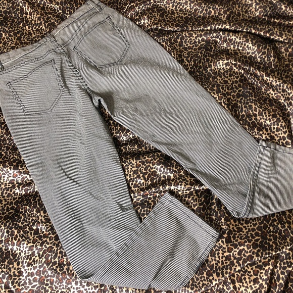 Joie Aerindis Cadet Stripe Print Jeans - Picture 6 of 14